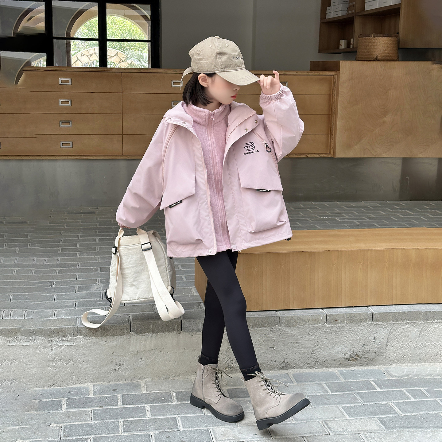 女童外套春秋款2025新款儿童秋装上衣中大童女孩秋季冲锋衣三合一,淘宝优惠券,粉丝福利购,淘宝优惠卷