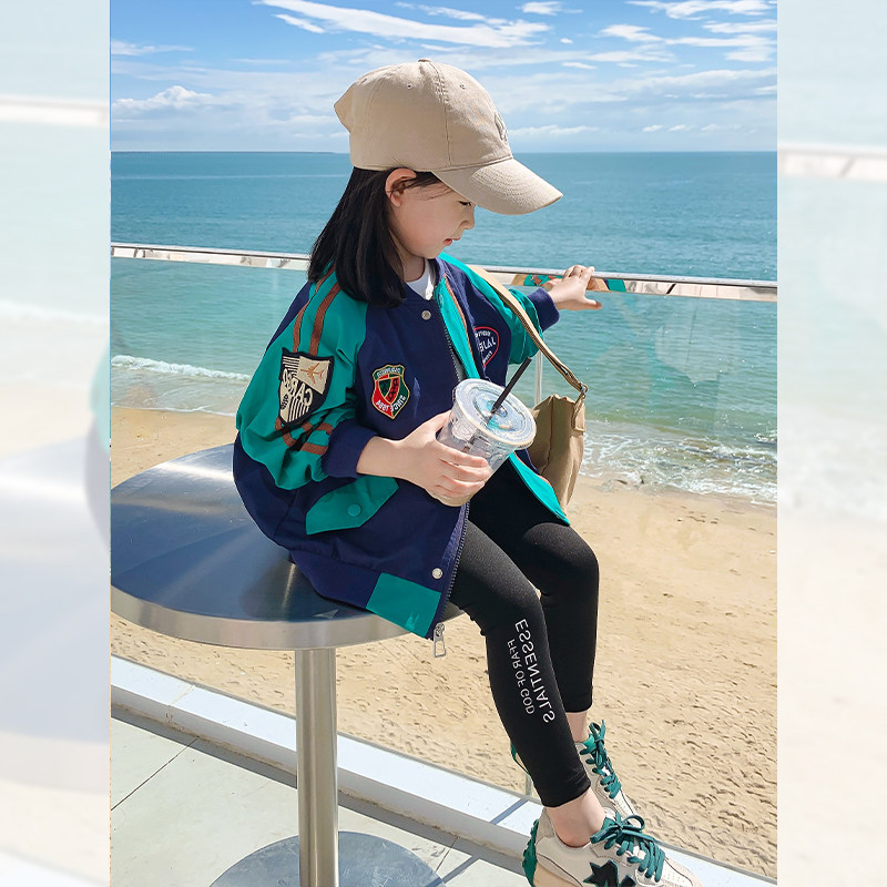2022女童春装夹克衫炸街小童外套 图图小象普通外套
