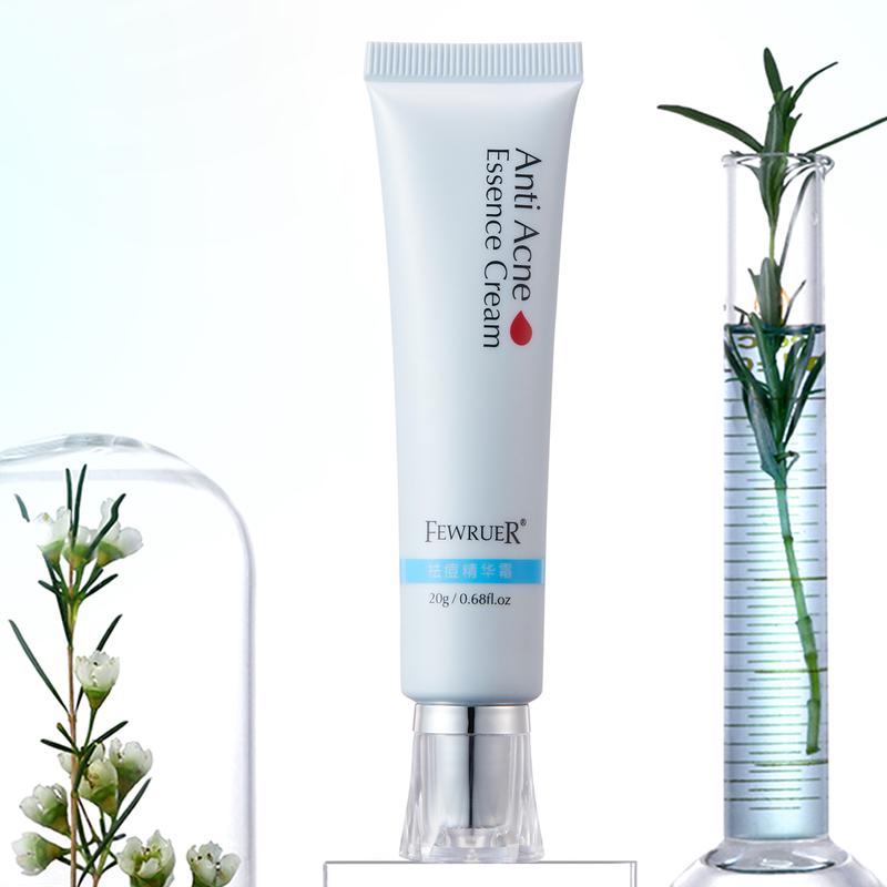 FEWRUER植物精华草本抑痘修护熬夜改善痘痘肌抗痘滋润保湿精华霜