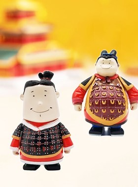 西安文创秦大大秦胖胖纪念品创意小人家居桌面摆件伴手礼节日礼物