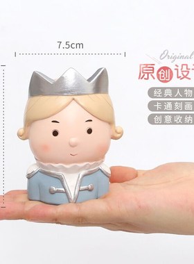 创意人物眼镜架摆件眼镜店收纳展示架卧室桌面装饰小摆设眼镜搁架