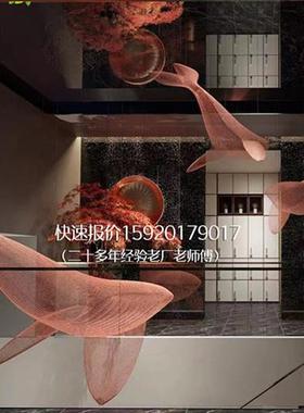 金属不锈钢镂空海豚鲸鱼海洋动物铁艺雕塑艺术装饰品摆件厂家定制