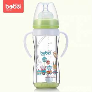邦贝小象宽口径保温奶瓶通用奶嘴一体式鸭嘴水杯吸管配件重力球
