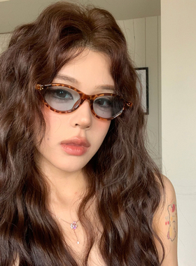 欧美辣妹风y2k猫眼墨镜防紫外线