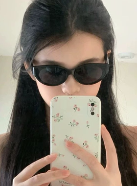 韩系辣妹猫眼防紫外线太阳镜女潮