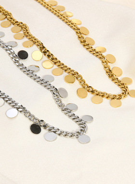 欧美新款流苏项链女54