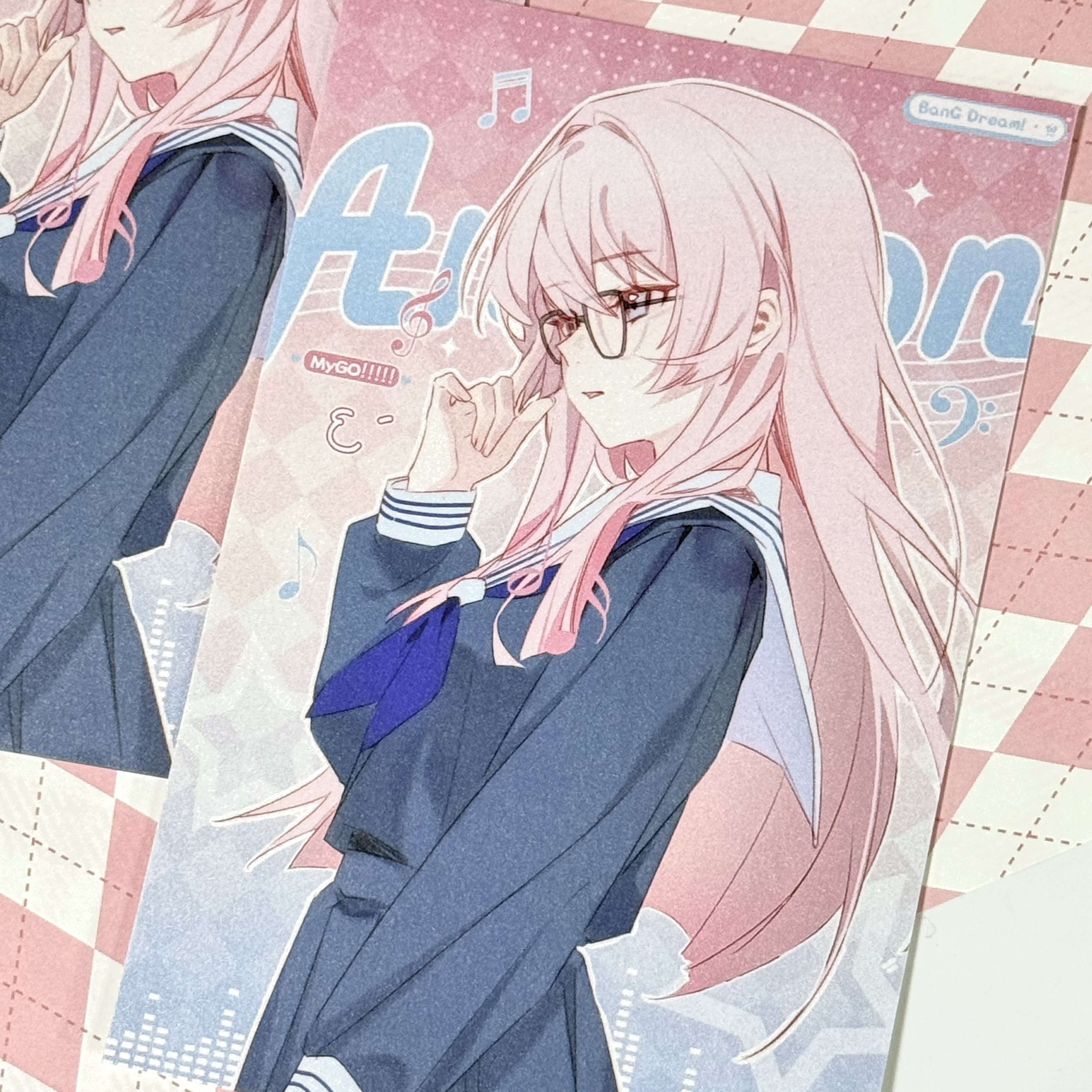 全店49包邮【代理寄售】Bangdream Mygo【轻叹】千早爱音同人周边 - 图2
