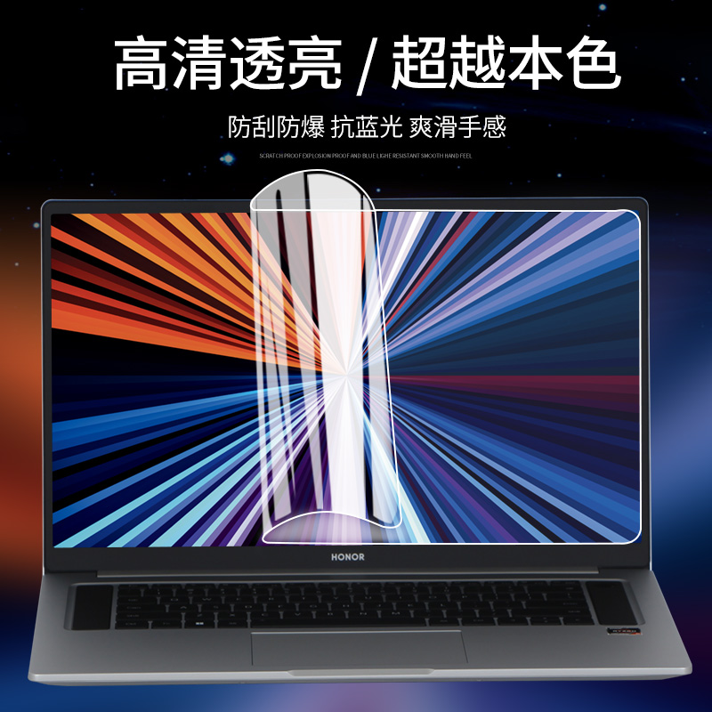 适用HP惠普X360幽灵Spectre系列2in合1全面屏笔记本book电脑ENVY薄锐15高清14防爆13寸屏幕透明键盘保护贴膜 - 图0