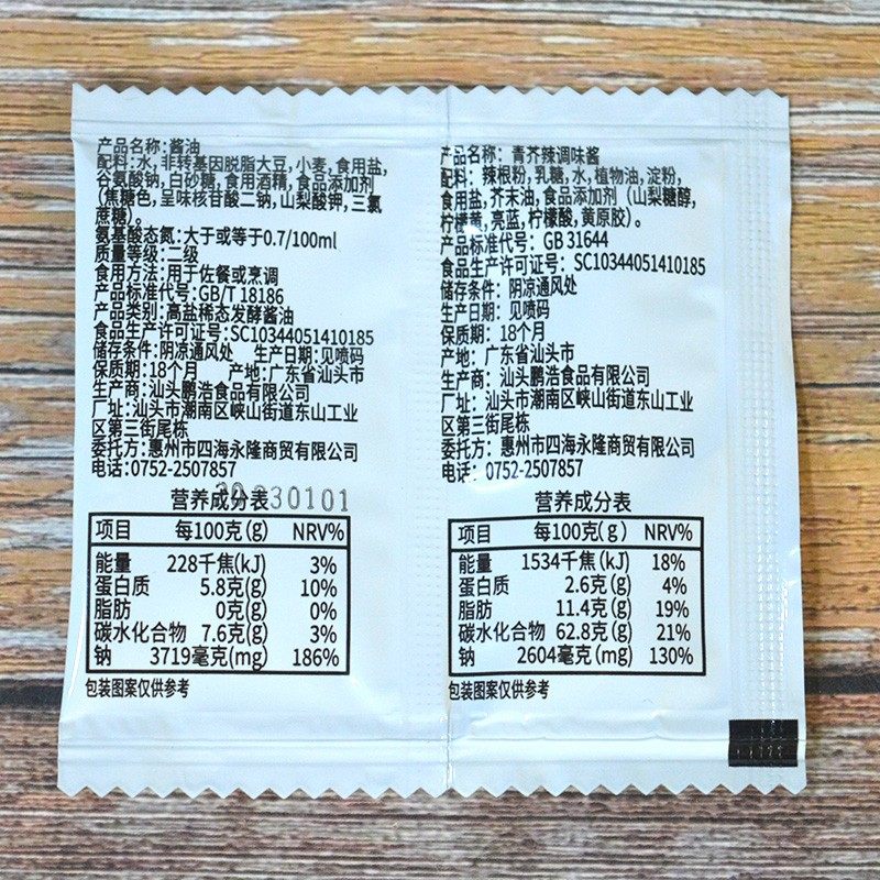 秋海田芥末酱油20小包迷你包刺身外卖打包寿司酱油芥末二合一包邮,淘宝优惠券,粉丝福利购,淘宝优惠卷