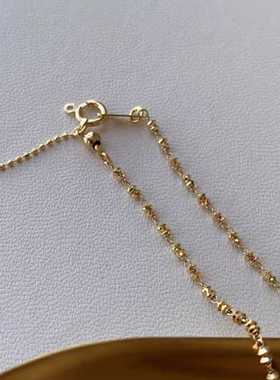 师傅精工超闪算盘项链40+7cm