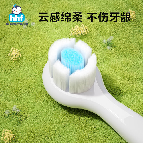 儿童牙刷1-2-3-4到6岁半以上宝宝软毛乳牙刷小孩专用婴儿口腔清洁 - 图0