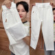 Summer Thin Tencel Linen Pants Carrot