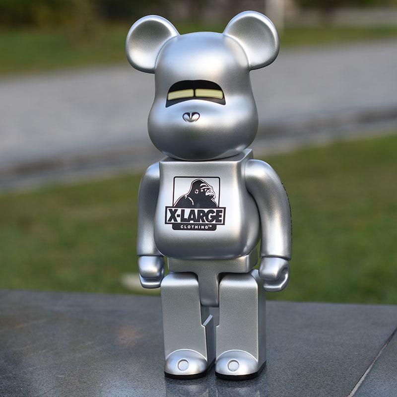 bearbrick400%暴力熊积木熊摆件盲盒公仔潮玩手办可动作生日礼物