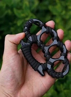 指虎拳套指环锌合金戒指手指虎合法拳刺手刺武器铁拳头虎齿指环套