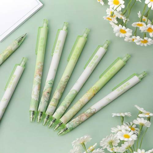 Zoecor 6Pc/Lot Kawaii Gel Pen Set Cute Ballpoint Pens - 图0