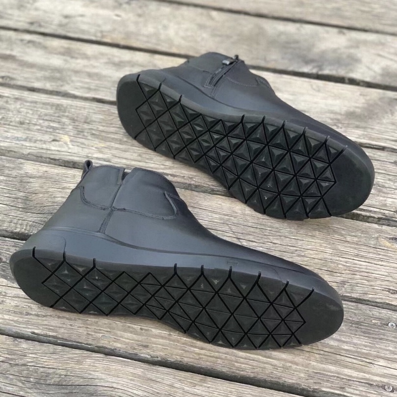 2025新款时尚休闲男鞋真皮软底中帮复古百搭男鞋秋冬男士毛鞋 - 图2