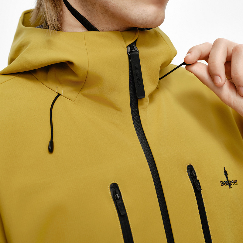 【丁禹兮同款】比音勒芬2025秋冬新款男休闲抓绒保暖连帽夹克外套,淘宝优惠券,粉丝福利购,淘宝优惠卷