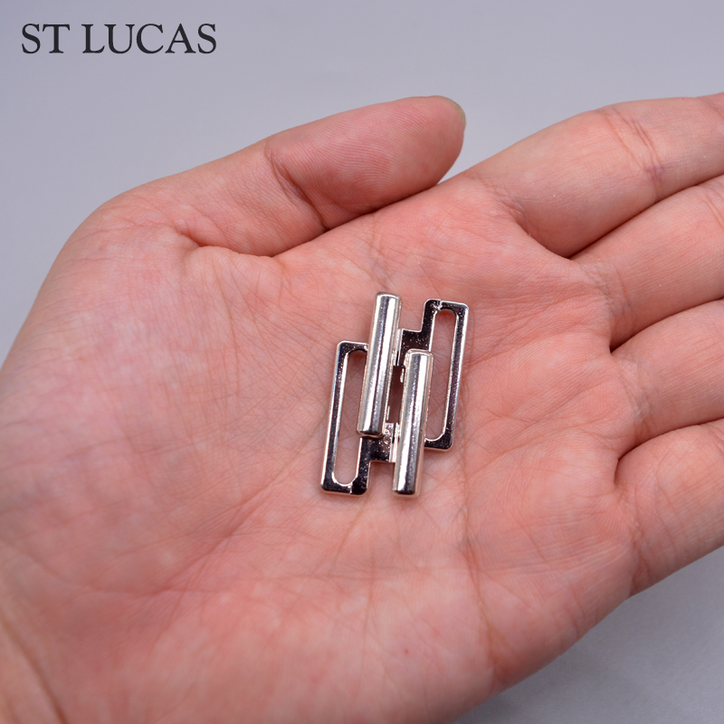 文胸前扣搭扣扣子修补配件内衣前排插扣对扣胸罩泳衣扣调节扣纽扣 - 图2