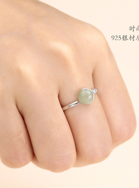 戒指空托珍珠diy配件日韩简约