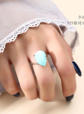 18k白金戒指空托男女轻奢小众