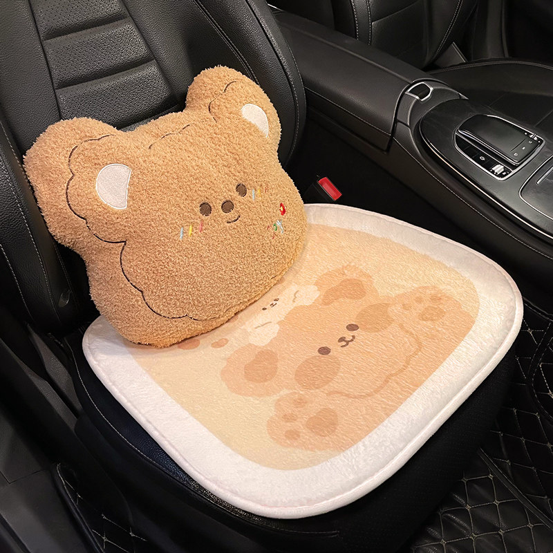 汽车腰靠可爱卡通车用座椅靠垫腰垫高档腰托腰枕开车护腰神器女士,淘宝优惠券,粉丝福利购,淘宝优惠卷