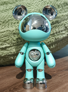 星际熊龙影系列关节可动金属手办创意家居摆设客厅艺术合金摆件