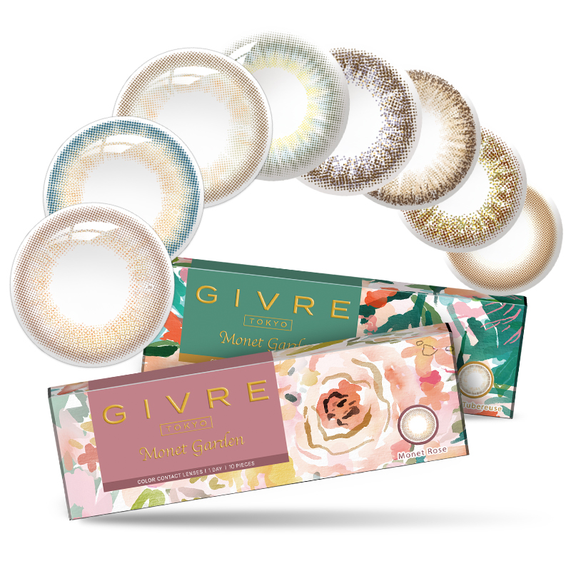 【日本人气】Givre绮芙莉美瞳日抛10片高光通勤大小直径隐形眼镜
