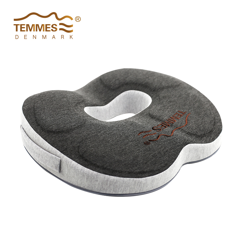丹麦TEMMES泰梅斯 办公室椅子坐垫 久坐释压座垫 汽车椅垫