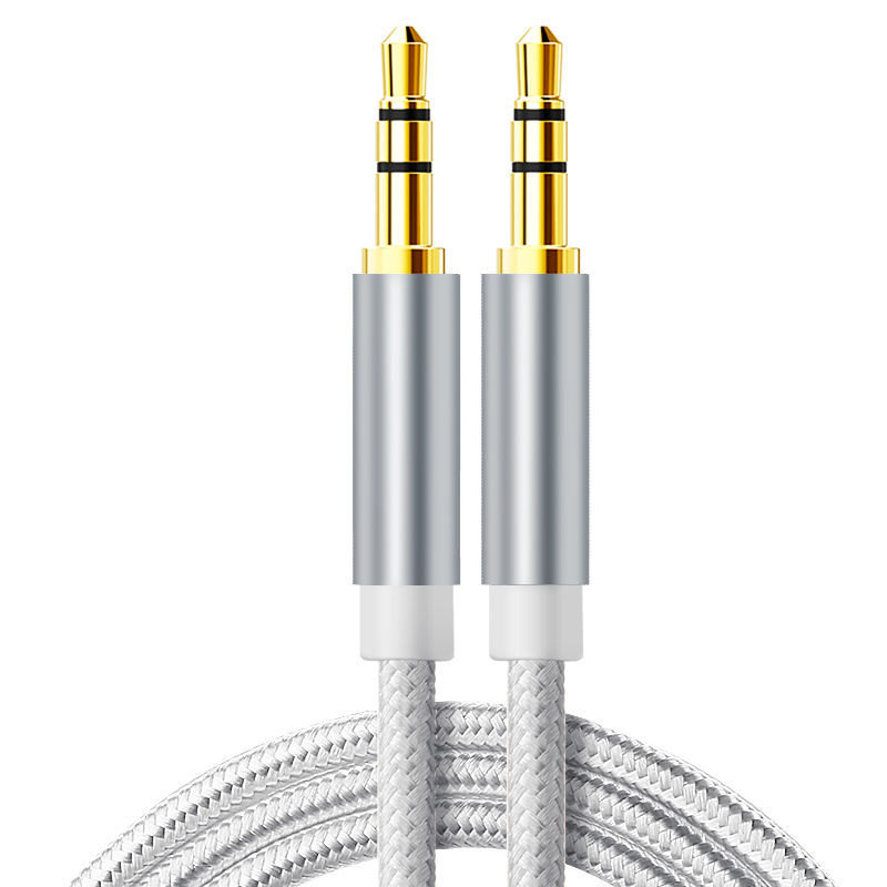 适用于车载aux音频线车用3.5mm公对公纯铜通用电脑手机aus转换汽车音响音箱头戴式耳机两双头插连接输出线AUX-图3