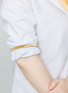 袖箍女衬衫弹力袖箍女金属臂环
