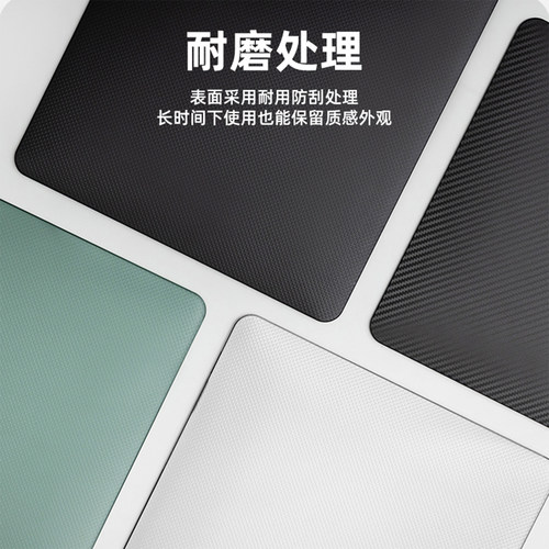 switcheasy适用2025款M4/M3新苹果macbookair 13.6英寸磨砂透明笔记本电脑保护壳pro13耐刮防滑外壳碳纤纹潮 - 图1