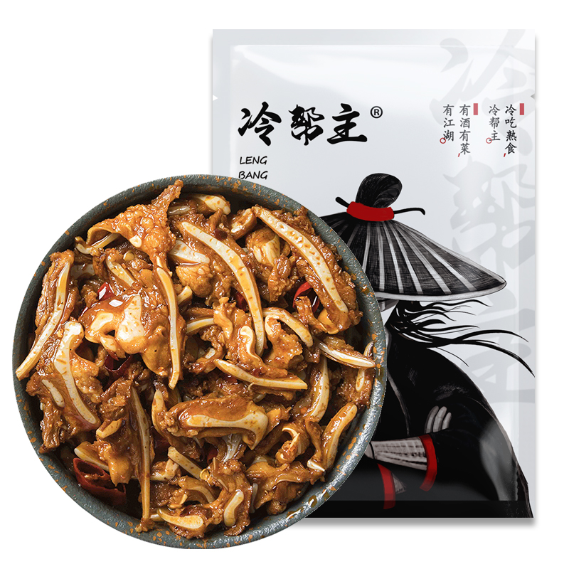 冷帮主四川麻辣猪脆骨150g*5袋即食冷吃软骨肉类休闲小吃熟食零食 - 图3