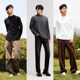 Semir half turtleneck bottoming shirt solid color long sleeve T-shirt for men