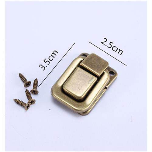 台球杆盒修理配件铜色锁扣大头杆小头杆铝合金盒锁扣铰链桌球用品 - 图2