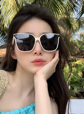 （白框正品）时尚墨镜2025新款升级版高品质防晒防紫外线高档太阳