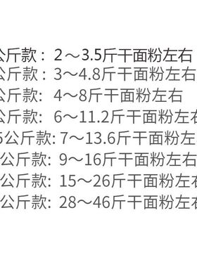 静音和面机商用不锈钢小型家用3/5/10/15/25公斤全自动揉面搅拌机