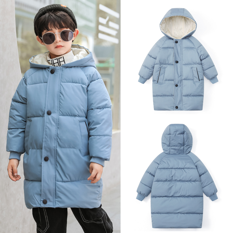 木木屋儿童男童冬季加厚棉服新款中大童冬装羽绒棉衣外套男孩棉袄