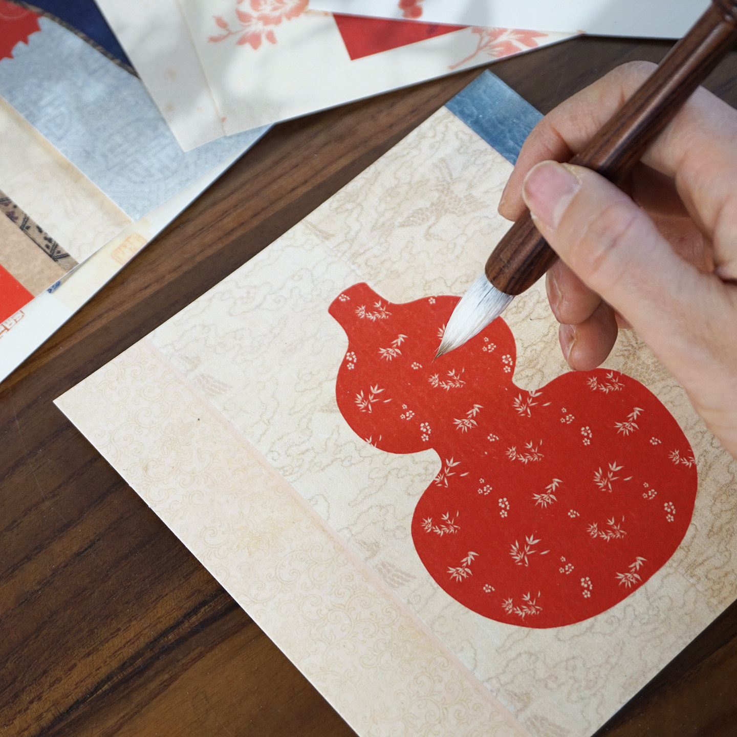 方6寸8寸10寸A4空白高清艺术微喷蜡染半生熟古风文创小楷宣纸加厚卡纸自己写相框画框画心家居新中式摆台,淘宝优惠券,粉丝福利购,淘宝优惠卷