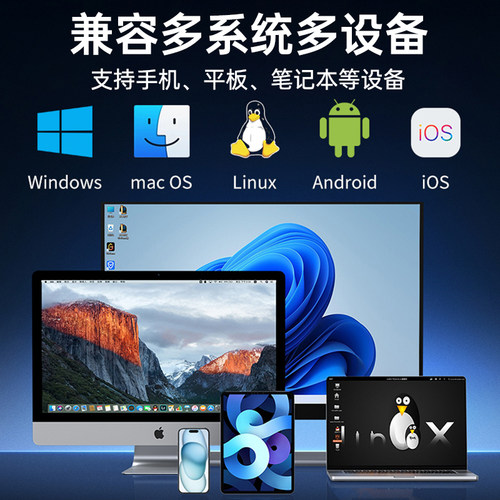 m2硬盘盒USB3.1透明硬盘盒子NVMENGFF双协议取移动硬盘m2通用ssd - 图2