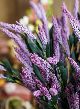 绢花薰衣草假花风信子塑料花摆设