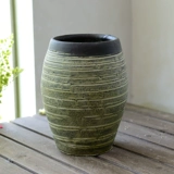 Ретро глиняное горшок цветочные горшки цветочный алтарь, сочная цветочная бутылка, мастерство антикварное керамическое витрина