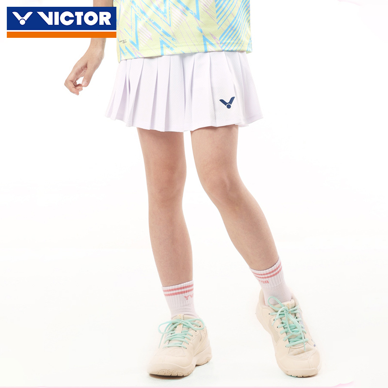 VICTOR/威克多羽毛球服儿童针织运动短裙 K-42303-图2