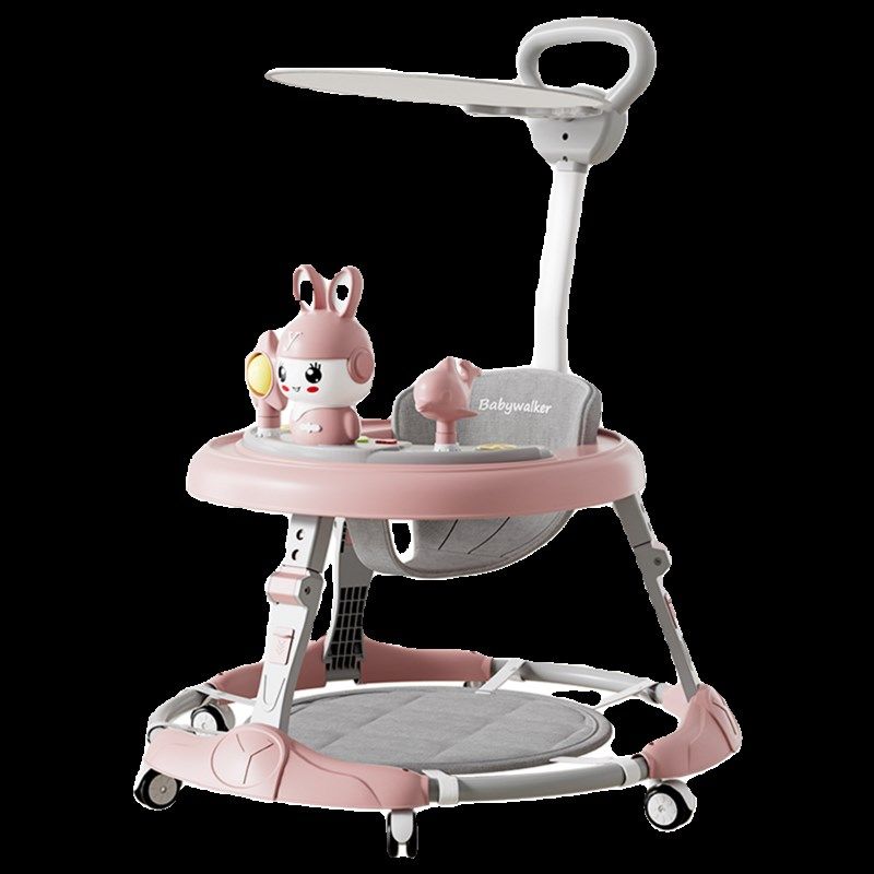 婴儿学步车音乐多功能防o型腿防侧翻可折叠6-18个月宝宝助步车,淘宝优惠券,粉丝福利购,淘宝优惠卷