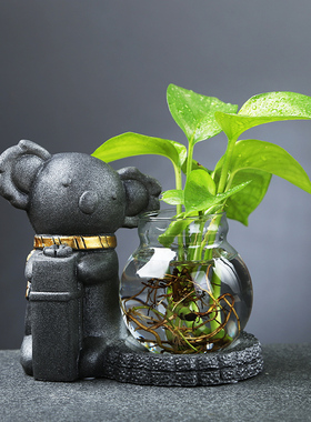 透明玻璃创意水养植物装饰花瓶