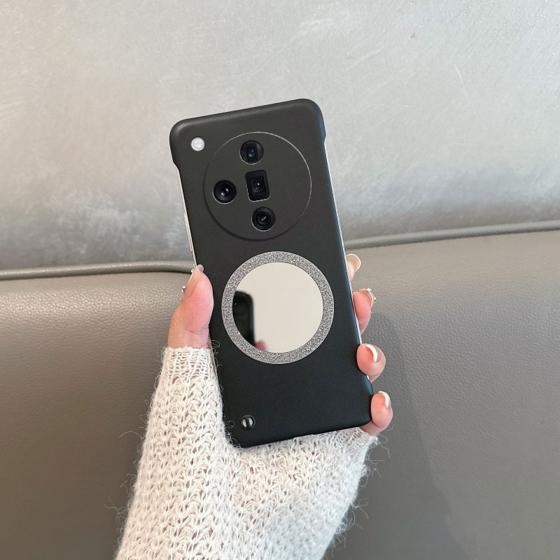 适用于oppofindx7手机壳find x7ultra无边框phz110半包oppox7u硬壳opx带镜子opopfindx超薄oppofandx新款女 - 图2