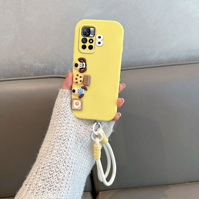 适用于红米note11手机壳redminote11pro5g卡通noto11por+加小米2109116AC可爱立体115g十新款全包防摔软壳女 - 图1