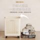 Dirty clothes basket household foldable large-capacity storage basket bathroom bathroom clothes basket practical and convenient design