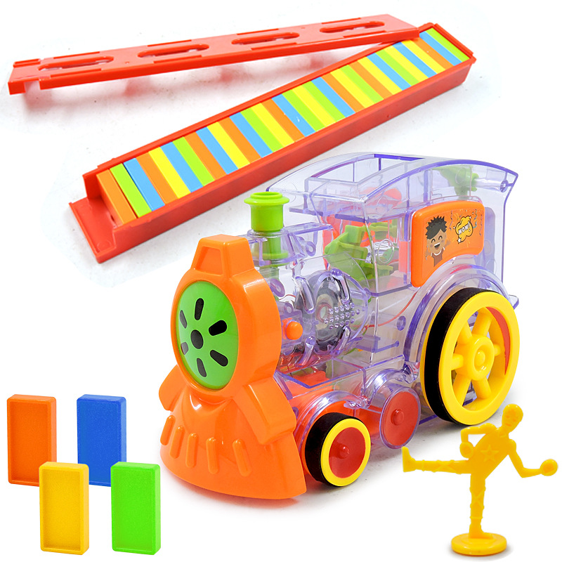 多米诺骨牌小火车车1红益智玩具网 手儿巧母婴多米诺骨牌