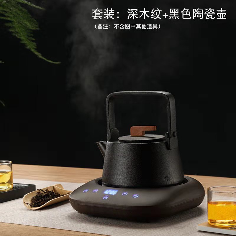 电陶炉茶炉迷你泡茶壶玻璃壶煮茶器家用不挑壶静音全自动泡茶炉 - 图1