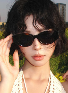 玳瑁猫眼墨镜女高级感防紫外线